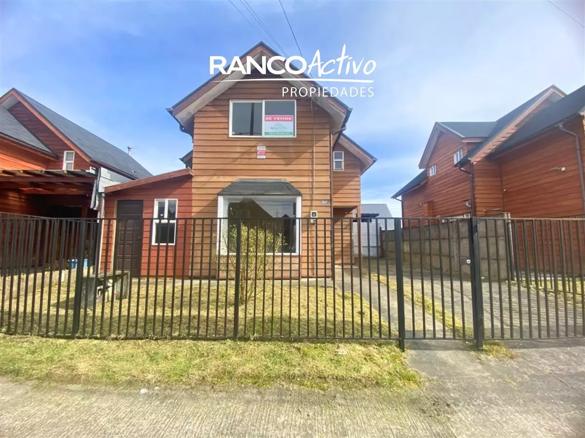 Oportunidad Casa 3D 3B, Parque Fundadores, Pto Montt